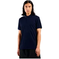 Odlo Ascent Natural Kurzarm-poloshirt - Eclipse - S