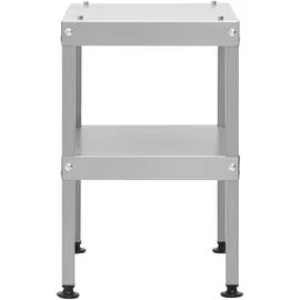 vidaXL Tisch für Räucherofen 40 x 28 x 44,5 cm silber