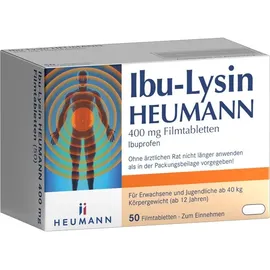 Heumann Ibu-Lysin Heumann 400 mg Filmtabletten