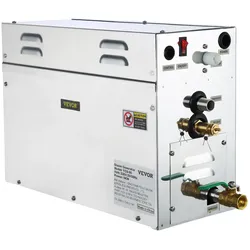 Happybuy Dampfgenerator 9KW Dampfduschen 220V-240V Sauna Dampfgenerator mit programmierbarer Steuerung für zu Hause SPA Badezimmer Hoteldusche Dampf (Controller enth?lt keine Batterie)