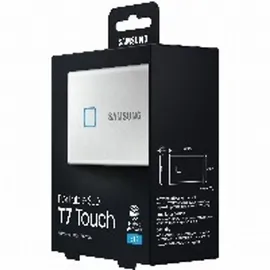 Samsung Portable T7 Touch 2 TB USB 3.2 silber