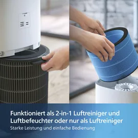 Philips 2-in-1 Air Purifier & Humidifier AC3737/10