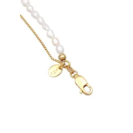 ELLI PREMIUM Halskette Choker Layer Sonne Süßwasserperlen 925 Silber Gold