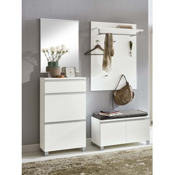 SALEA Garderobe Flur weiß