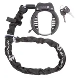 M-Wave Ringchain XL Schwarz Rahmenschloss mit Kette
