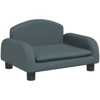 vidaXL Kindersofa Dunkelgrau 50x40x30 cm Stoff