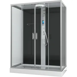 SANOTECHNIK New York Komplettdusche mit Schiebetür verschiedene Größen