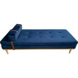 SalesFever Daybed, mit Kopf- und Nackenstütze, Tagesliege, Relaxliege blau