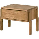 MASSIVMOEBEL24.DE Nachtschrank Kiel 58 x 36 x 41 cm Eiche