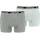 Head Basic Boxershorts grau M 2er Pack