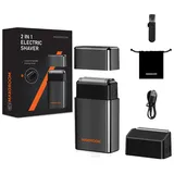 maxgroom M-5580 2-in-1 Elektrorasierer Schwarz
