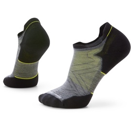 Smartwool Run Targeted Cushion Low Ankle Socks, MEDIUM Gray, M
