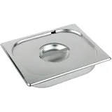 APS GN Deckel mit Löffelaussparung, rostfreier Edelstahl, Abmessungen 162 x 530 mm/Höhe 30 mm