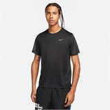 Nike Dri-FIT Miler Short-Sleeve Running Top schwarz