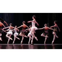Fototapete PAPERMOON "Ballett", bunt, B:2,50m L:1,86m, Vlies, Tapeten