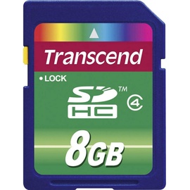Transcend SDHC Class 4 8 GB