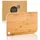 Bambuswald Bambus Schneidebrett 1 Set 38 x 27 x 1,5 cm