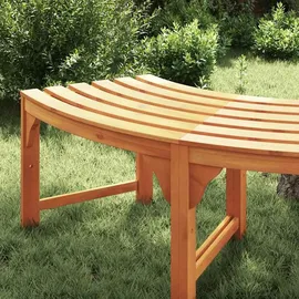 vidaXL Baumbank 160 x 80 x 45 cm Braun