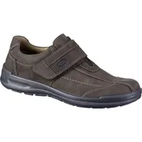 Jomos Herren Leder Halbschuhe choco, Textilfutter, Jomos Aircomfort Fußbett - braun 42 EU