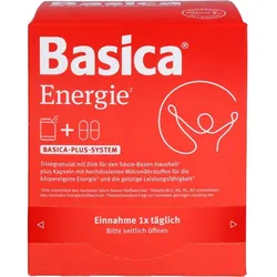 BASICA Energie Trinkgranulat+Kapseln f.30 Tage Kpg 30 St.