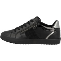 GEOX D BLOMIEE E Sneaker, Black, 40 EU