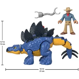 Imaginext Jurassic World Stegosaurus & Dr. Grant Figurenset
