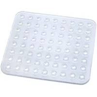 Wenko Eckige Spülbeckeneinlage Kristall, schützt vor Kratzern an Geschirr