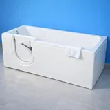 Badewanne Mit Tür Und Sitz Modell 17 Maße 170x70 Cm Version Rechts Mit Hydromassage – Frascio