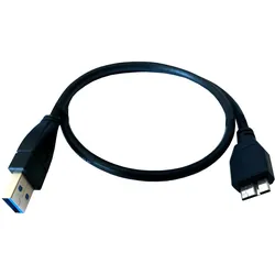 USB-Kabel Type-A Stecker auf USB 2.0 Micro B Stecker, 45cm