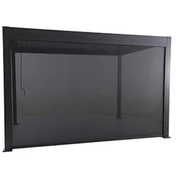MWH Lino Vorhang Wand Matt Grey - Matt grey