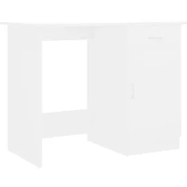 vidaXL Schreibtisch Weiß