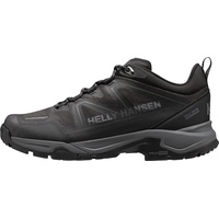 HELLY HANSEN Cascade Low Ht Sneaker, Black/Charcoal, 44