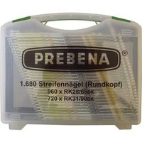 Prebena RK-Box Rundkopf-Streifennägel-Set 1680St.