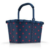 Reisenthel carrybag frame mixed dots red