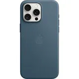 Apple Feingewebe Case mit MagSafe für iPhone 15 Pro Max pazifikblau