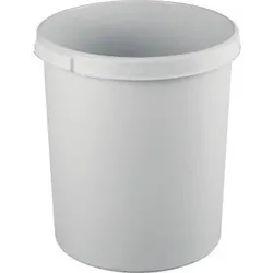 Han Papierkorb KLASSIK 1834-11 30Liter Kunststoff lichtgrau