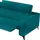 Egoitaliano Ecksofa Edith 2-Sitzer Grün