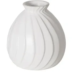 Vase Zalina Porzellan weiß 12cm