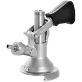 ich-zapfe Zapfkopf, Keg Verschluss, Flach-Fitting, o. Ausgang (Kelleranstich) 2x 5/8`