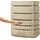 4rain Slim Wandtank 650 l sandbeige