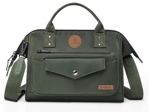 Cabaia Crossbody Nylon Medium Handtasche M 26 cm  grün