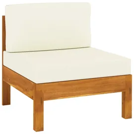 vidaXL 6-tlg. Garten-Lounge-Set mit Kissen 100x60 cm Akazienholz