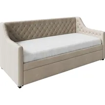 LEONIQUE Ausziehbett PRINCESS 90 x 200 cm beige