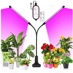 Lamon Pflanzenlampe »LED-Pflanzenwachstum Licht,Clip-Licht,Pflanze füllen Licht,2/3/4 Köpfe«