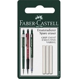 Faber-Castell 3 FABER-CASTELL Radiergummis für Bleistifte