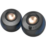 Creative Labs Pebble X 2.0 Lautsprecher Bluetooth 15 W mit RGB-Beleuchtung