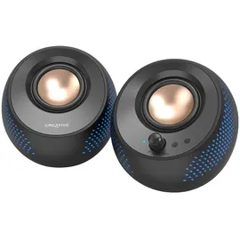 Creative Labs Pebble X 2.0 Lautsprecher Bluetooth 15 W mit RGB-Beleuchtung