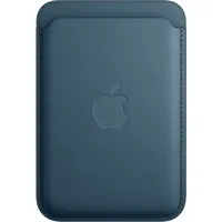 Apple iPhone Feingewebe Wallet mit MagSafe Pazifikblau