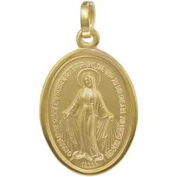 trendor 08611 Madonna Milagrosa Anhänger Gold 585