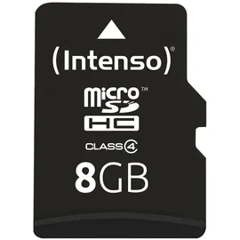 Intenso microSD Class 4 + SD-Adapter 8 GB